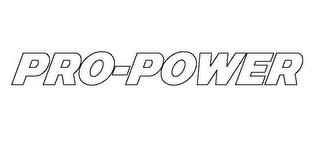 PRO-POWER trademark