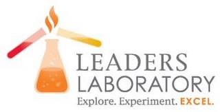 LEADERS LABORATORY EXPLORE, EXPERIMENT, EXCEL. trademark