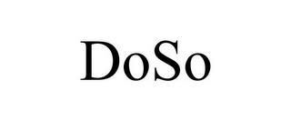 DOSO trademark