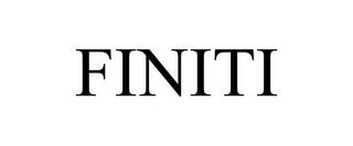 FINITI trademark