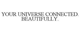 YOUR UNIVERSE CONNECTED. BEAUTIFULLY. trademark