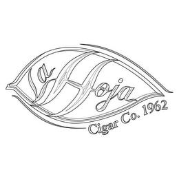 LA HOJA CIGAR CO. 1962 trademark