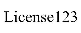 LICENSE123 trademark