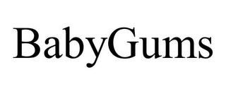 BABYGUMS trademark