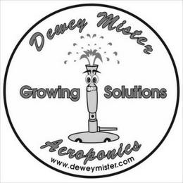 DEWEY MISTER AEROPONICS GROWING SOLUTION trademark