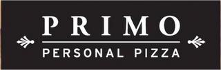 PRIMO PERSONAL PIZZA trademark