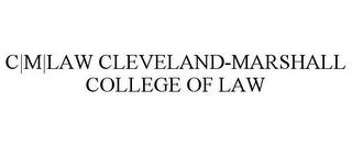 C|M|LAW CLEVELAND-MARSHALL COLLEGE OF LAW trademark