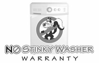 NO STINKY WASHER WARRANTY trademark