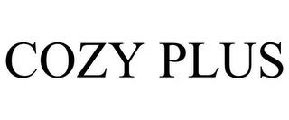 COZY PLUS trademark