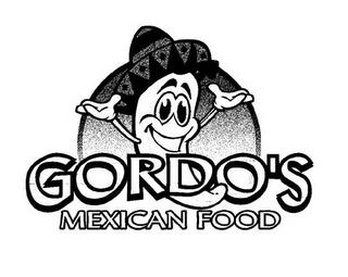 GORDO'S MEXICAN FOOD trademark