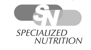 SN SPECIALIZED NUTRITION trademark