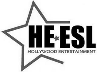 HE ESL HOLLYWOOD ENTERTAINMENT trademark