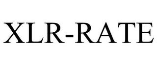 XLR-RATE trademark