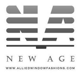 NA NEW AGE WWW.ALLIEDWINDOWFASHIONS.COM trademark