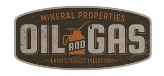 MINERAL PROPERTIES OIL AND GAS - LAND & RIGHTS PURVEYOR - trademark