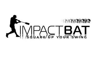 IMPACT BAT SQUARE UP YOUR SWING trademark