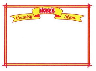 COUNTRY HOBE'S HAM trademark