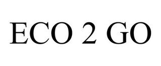 ECO 2 GO trademark