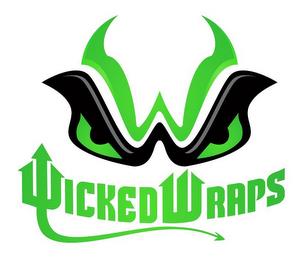 W WICKEDWRAPS trademark