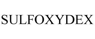 SULFOXYDEX trademark