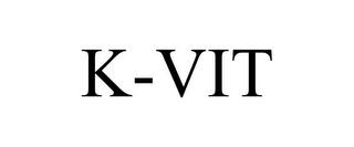 K-VIT trademark