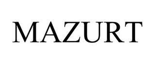 MAZURT trademark