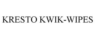 KRESTO KWIK-WIPES trademark