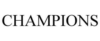 CHAMPIONS trademark