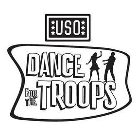 USO DANCE FOR THE TROOPS trademark