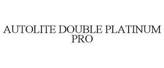 AUTOLITE DOUBLE PLATINUM PRO trademark