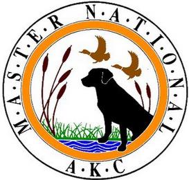 MASTER NATIONAL AKC trademark