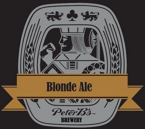 BLONDE ALE PETER B'S BREWERY trademark