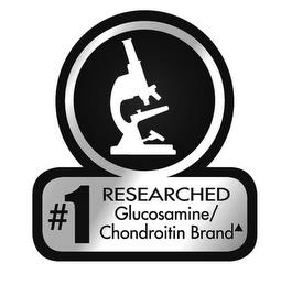 #1 RESEARCHED GLUCOSAMINE/CHONDROITIN BRAND trademark