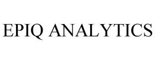 EPIQ ANALYTICS trademark