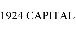 1924 CAPITAL trademark