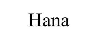 HANA trademark