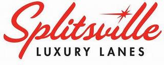 SPLITSVILLE LUXURY LANES trademark