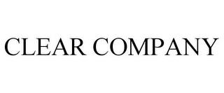 CLEAR COMPANY trademark