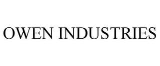 OWEN INDUSTRIES trademark