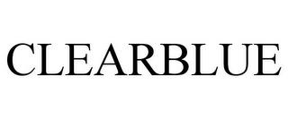 CLEARBLUE trademark