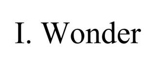 I. WONDER trademark