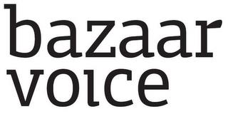 BAZAAR VOICE trademark