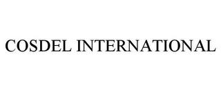 COSDEL INTERNATIONAL trademark