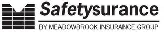 M SAFETYSURANCE BY MEADOWBROOK INSURANCE GROUP trademark