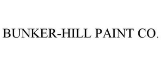 BUNKER-HILL PAINT CO. trademark