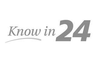 KNOW IN 24 trademark