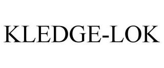 KLEDGE-LOK trademark