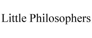 LITTLE PHILOSOPHERS trademark