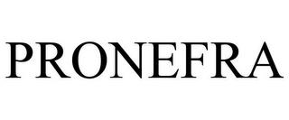 PRONEFRA trademark