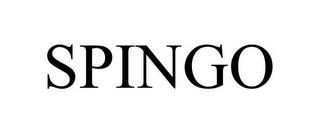 SPINGO trademark